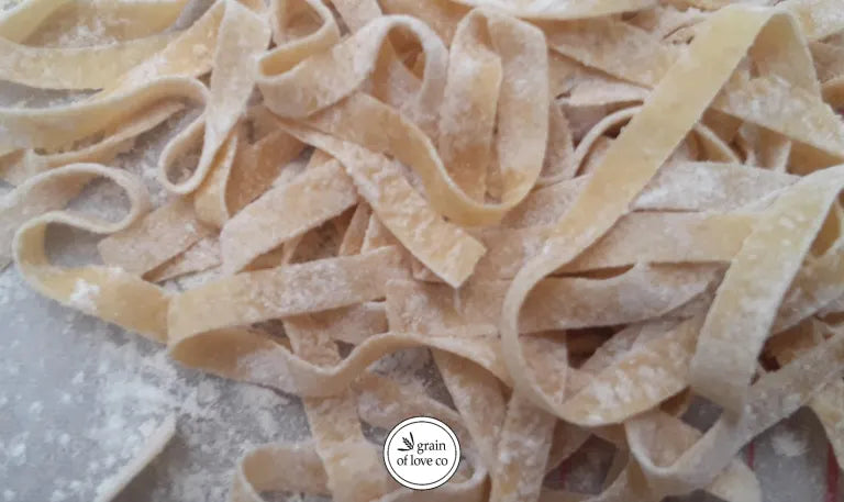 Two-Ingredient Kamut Pasta